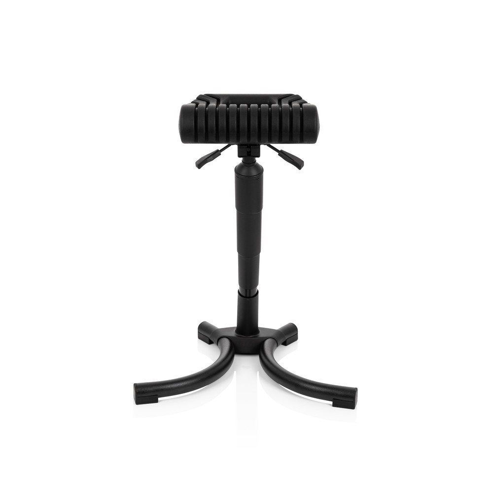 N° de l'image du produit 1 : Assis debout / siège de travail hjh OFFICE TOP WORK 33 mousse PU, structure métallique, noir