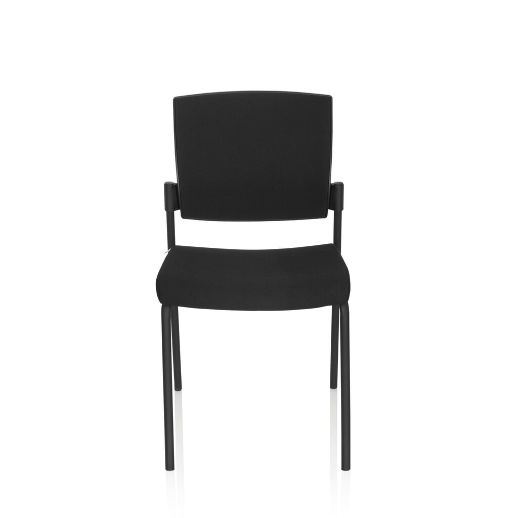 hjh OFFICE Besucherstuhl / Konferenzstuhl K9 V PRO Stoff, schwarz Produktabbildung: hjh OFFICE Besucherstuhl / Konferenzstuhl K9 V PRO Stoff, schwarz