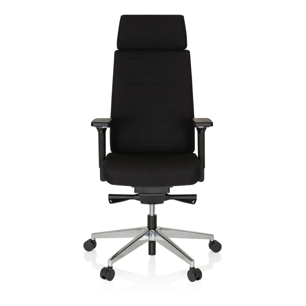 Produktabbildung: hjh OFFICE Bürostuhl / Arbeitsstuhl MOVE-TEC PRO Stoff, schwarz