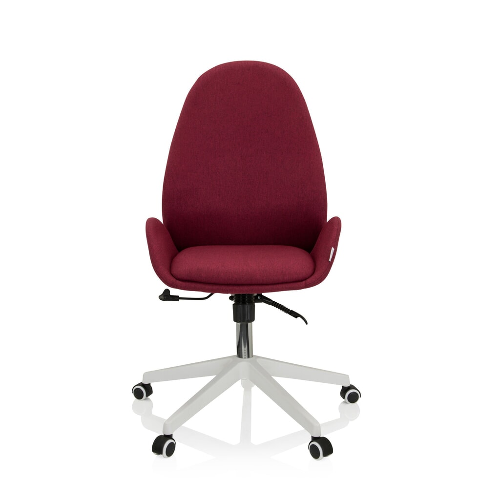hjh OFFICE Bürostuhl / Drehstuhl AVEA I Stoff, bordeaux Produktabbildung: hjh OFFICE Bürostuhl / Drehstuhl AVEA I Stoff, bordeaux
