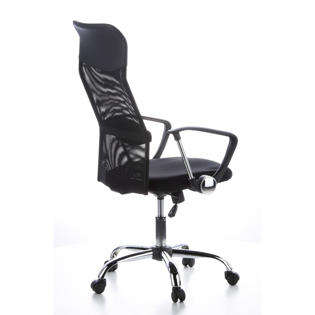 Produktabbildung Nr. 6: hjh OFFICE Bürostuhl / Chefsessel ARIA HIGH Stoff, schwarz