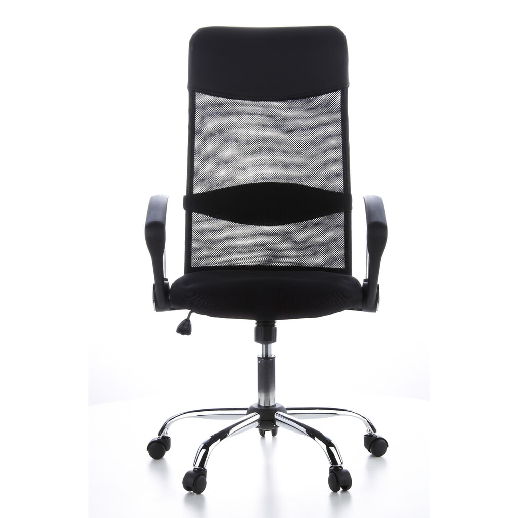 hjh OFFICE Bürostuhl / Chefsessel ARIA HIGH Stoff, schwarz Produktabbildung Nr. 1: hjh OFFICE Bürostuhl / Chefsessel ARIA HIGH Stoff, schwarz