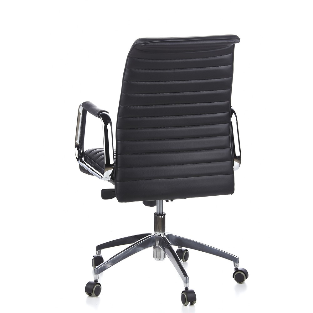 Produktabbildung Nr. 8: hjh OFFICE Bürostuhl / Chefsessel ASPERA 10 Leder, schwarz