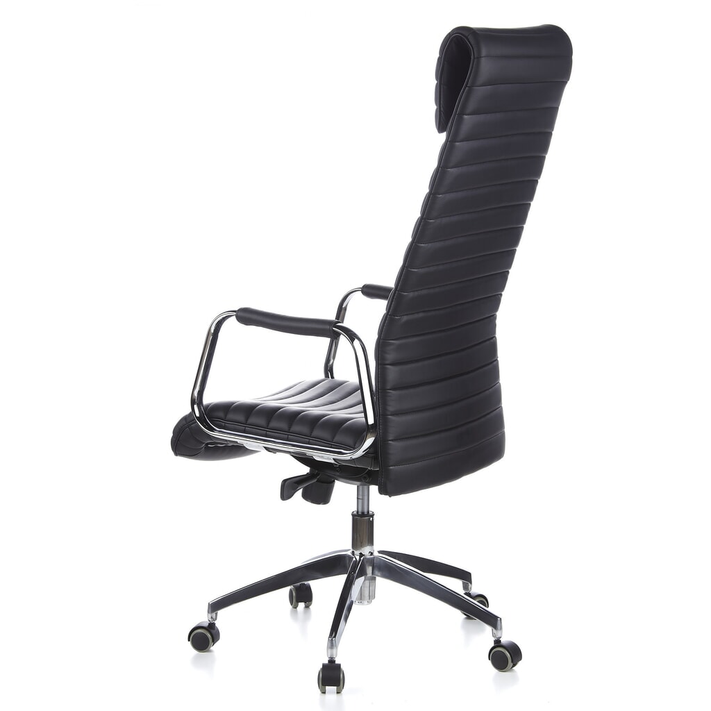 Produktabbildung Nr. 9: hjh OFFICE Bürostuhl / Chefsessel ASPERA 20 Leder, schwarz