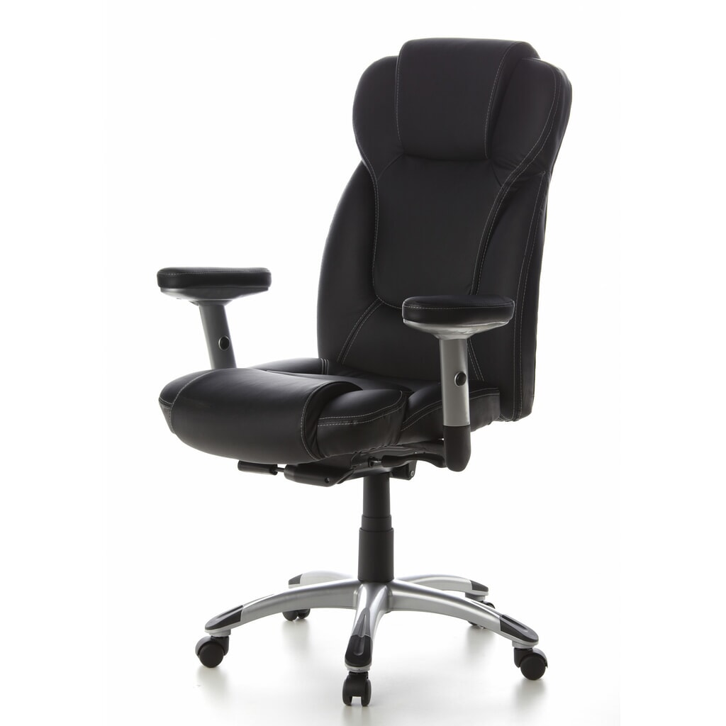 Produktabbildung Nr. 11: hjh OFFICE Bürostuhl / Chefsessel EMBASSY 200 Leder, schwarz