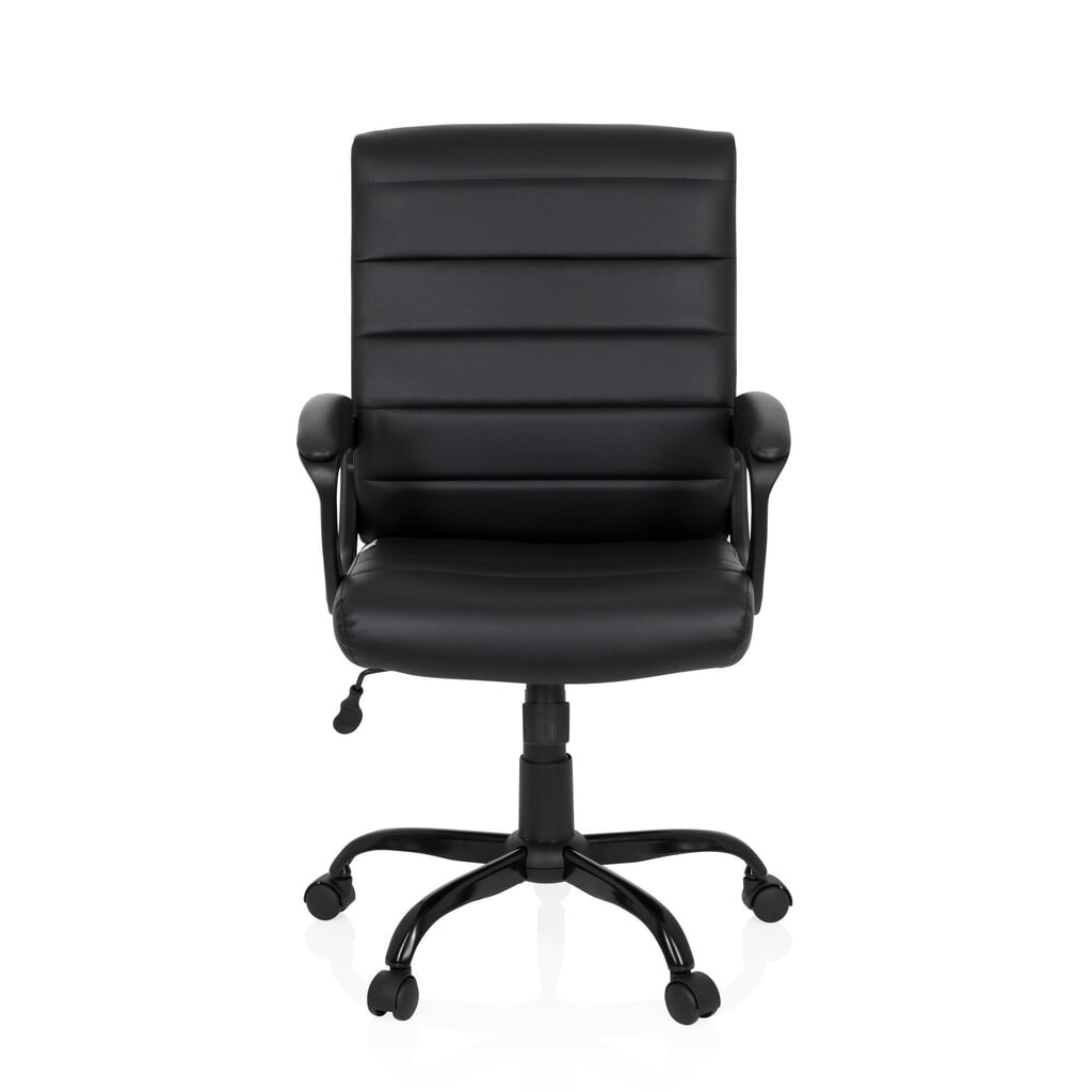 hjh OFFICE Bürostuhl / Chefsessel ERGOSMOOTH BIG PU Kunstleder, schwarz Produktabbildung: hjh OFFICE Bürostuhl / Chefsessel ERGOSMOOTH BIG PU Kunstleder, schwarz