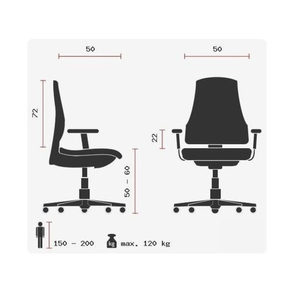 Produktabbildung Nr. 10: hjh OFFICE Bürostuhl / Chefsessel LENGA Leder, weiß