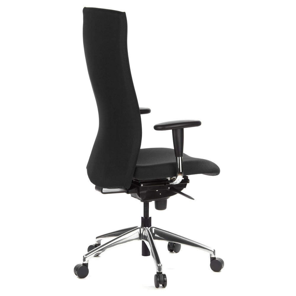 Produktabbildung Nr. 4: hjh OFFICE Bürostuhl / Chefsessel OFFICE TEC Stoff, schwarz