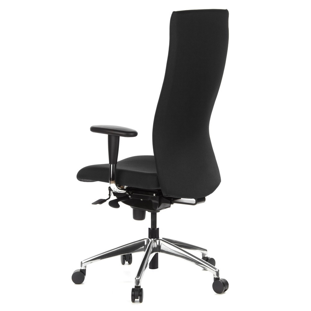 Produktabbildung Nr. 7: hjh OFFICE Bürostuhl / Chefsessel OFFICE TEC Stoff, schwarz