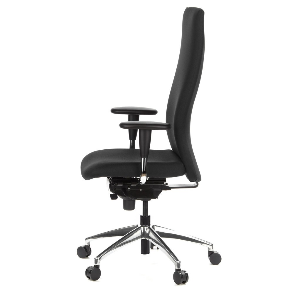 Produktabbildung Nr. 8: hjh OFFICE Bürostuhl / Chefsessel OFFICE TEC Stoff, schwarz