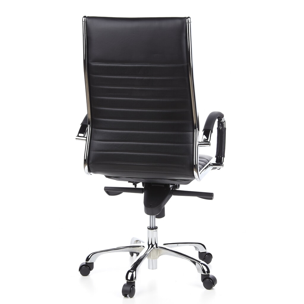 Produktabbildung Nr. 6: hjh OFFICE Bürostuhl / Chefsessel PARMA 20 Leder, schwarz