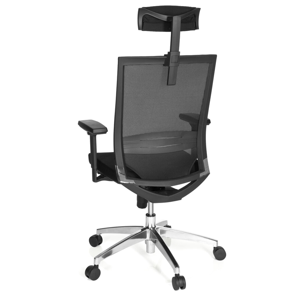 Produktabbildung Nr. 8: hjh OFFICE Bürostuhl / Chefsessel PORTO MAX HIGH Stoff, schwarz