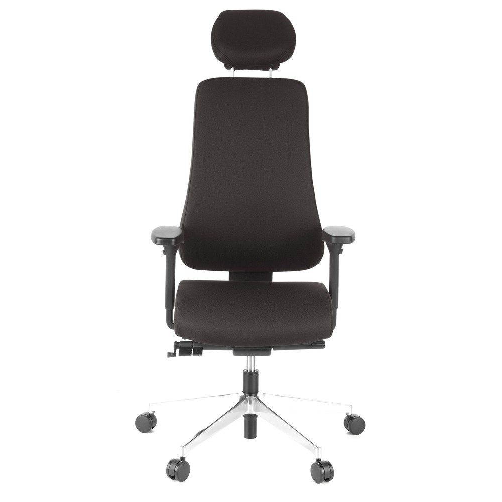 Produktabbildung Nr. 1: hjh OFFICE Bürostuhl / Chefsessel PRO TEC 400 Stoff, schwarz