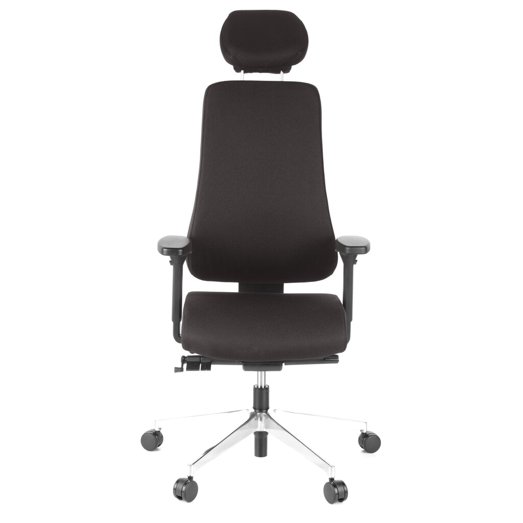 hjh OFFICE Bürostuhl / Chefsessel PRO TEC 400 Stoff, schwarz Produktabbildung: hjh OFFICE Bürostuhl / Chefsessel PRO TEC 400 Stoff, schwarz