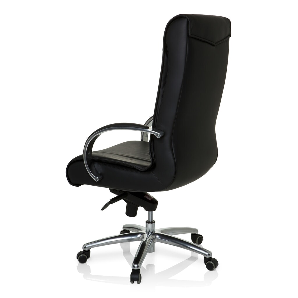 Produktabbildung Nr. 7: hjh OFFICE Bürostuhl / Chefsessel XXL F 400 Leder/Kunstleder, schwarz