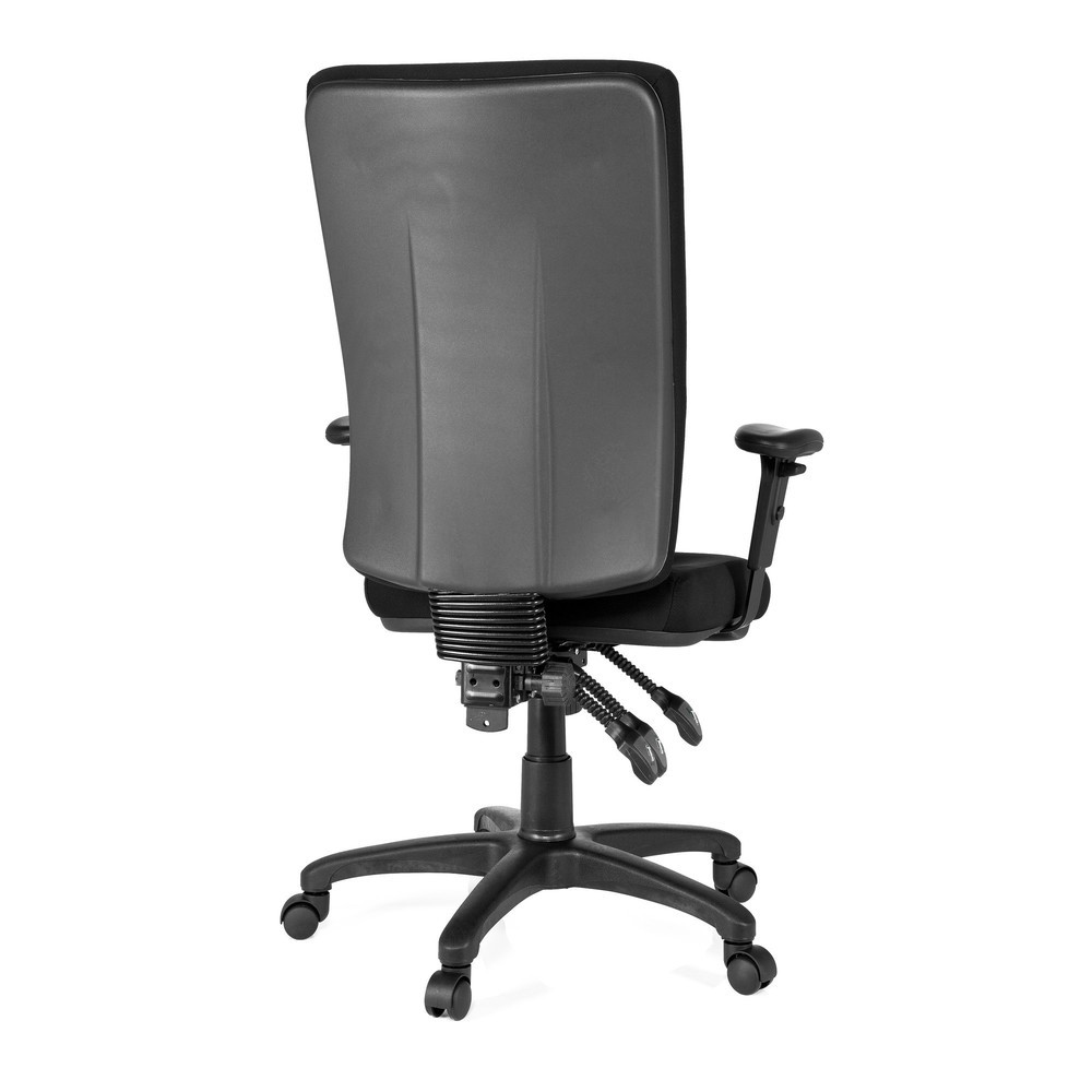 Produktabbildung Nr. 5: hjh OFFICE Bürostuhl / Chefsessel ZENIT HIGH Stoff, schwarz