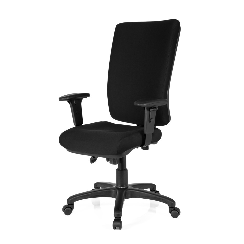 Produktabbildung Nr. 9: hjh OFFICE Bürostuhl / Chefsessel ZENIT HIGH Stoff, schwarz