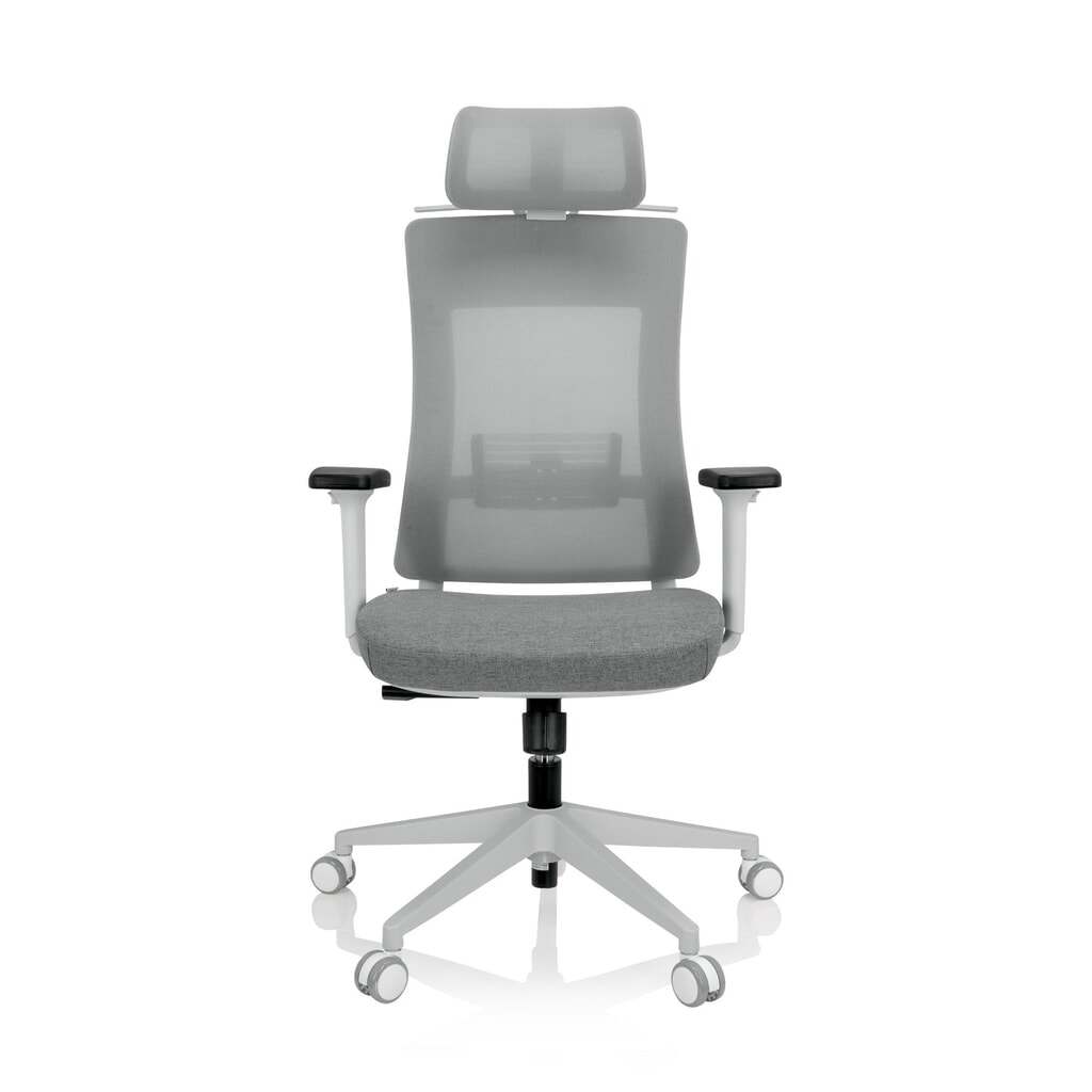 hjh OFFICE Bürostuhl / Drehstuhl COMFIO WMH Netzstoff / Stoff, grau Produktabbildung: hjh OFFICE Bürostuhl / Drehstuhl COMFIO WMH Netzstoff / Stoff, grau