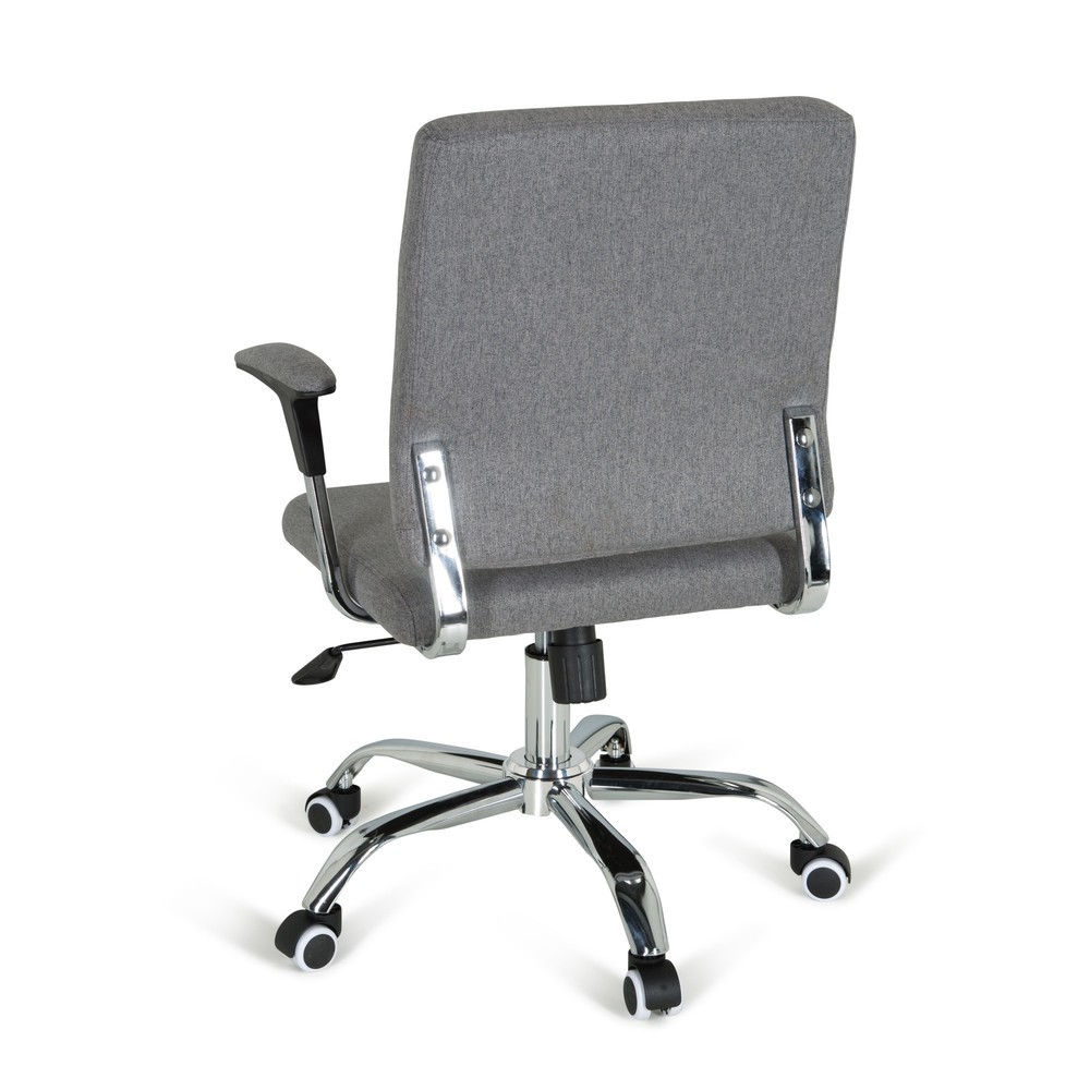 Produktabbildung Nr. 6: hjh OFFICE Bürostuhl / Drehstuhl CHARLES I Stoff, dunkelgrau