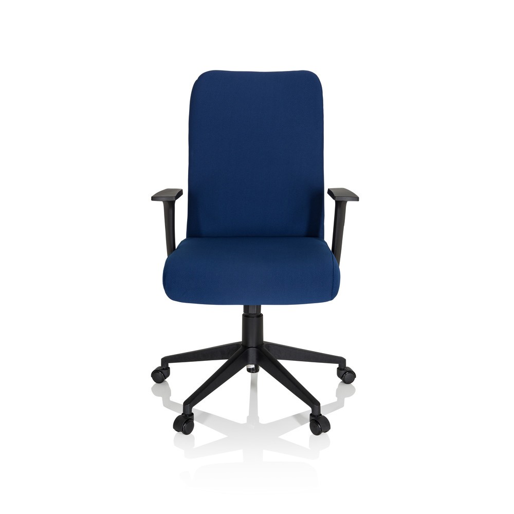 Produktabbildung: hjh OFFICE Bürostuhl / Drehstuhl COSIO I Stoff, blau