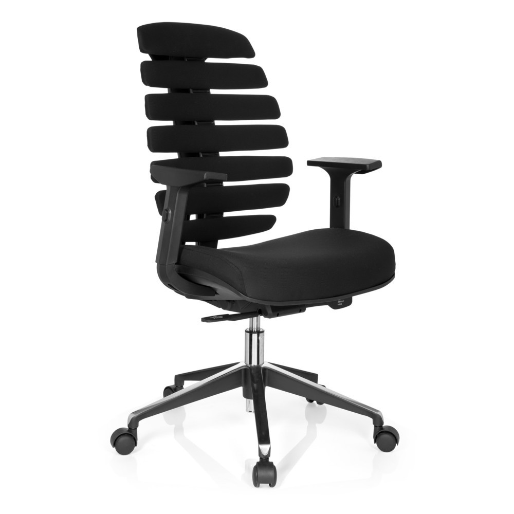 Produktabbildung Nr. 4: hjh OFFICE Bürostuhl / Drehstuhl ERGO LINE II Stoff, schwarz