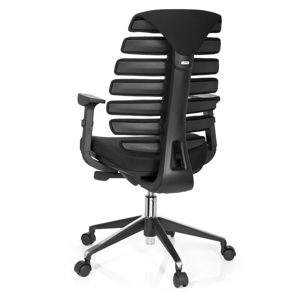 Produktabbildung Nr. 8: hjh OFFICE Bürostuhl / Drehstuhl ERGO LINE II Stoff, schwarz