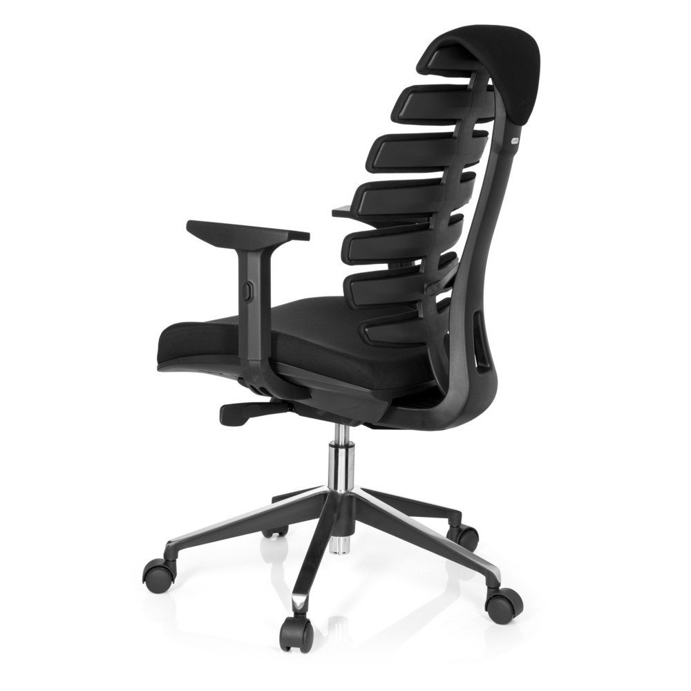 Produktabbildung Nr. 9: hjh OFFICE Bürostuhl / Drehstuhl ERGO LINE II Stoff, schwarz