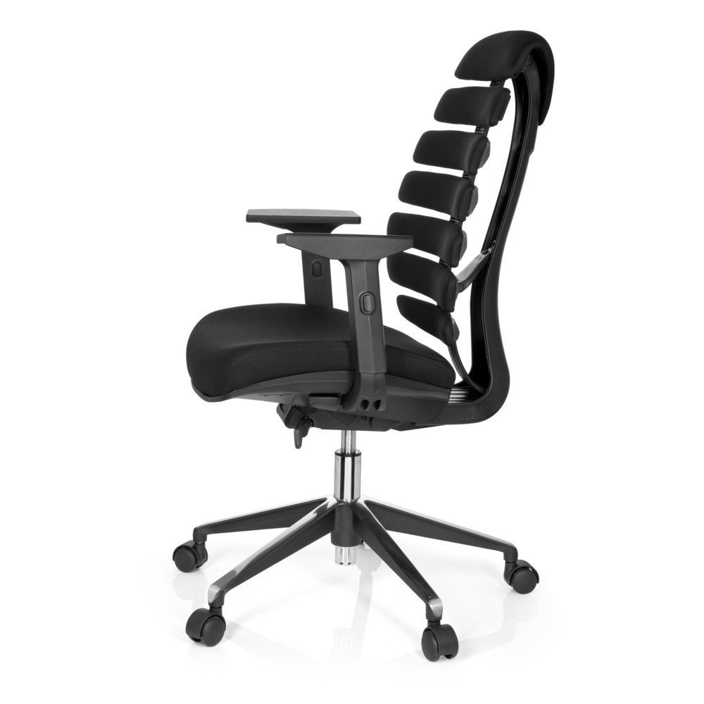 Produktabbildung Nr. 10: hjh OFFICE Bürostuhl / Drehstuhl ERGO LINE II Stoff, schwarz