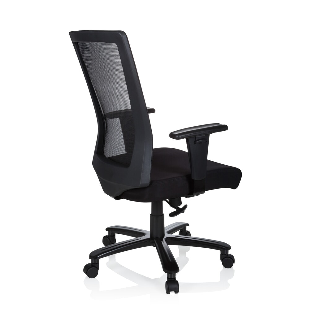 hjh OFFICE Bürostuhl / Drehstuhl EXTENDER Stoff/Netzstoff, schwarz Produktabbildung Nr. 5: hjh OFFICE Bürostuhl / Drehstuhl EXTENDER Stoff/Netzstoff, schwarz
