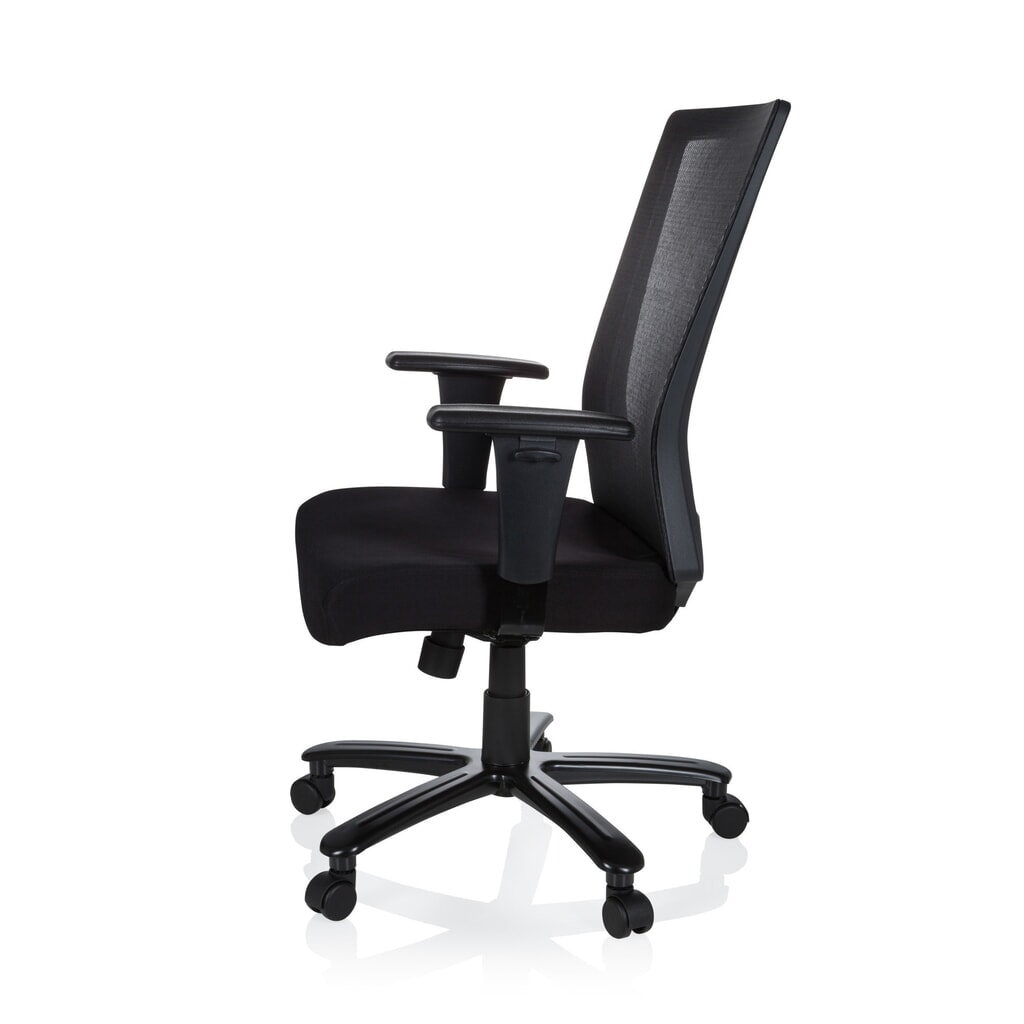 hjh OFFICE Bürostuhl / Drehstuhl EXTENDER Stoff/Netzstoff, schwarz Produktabbildung Nr. 9: hjh OFFICE Bürostuhl / Drehstuhl EXTENDER Stoff/Netzstoff, schwarz