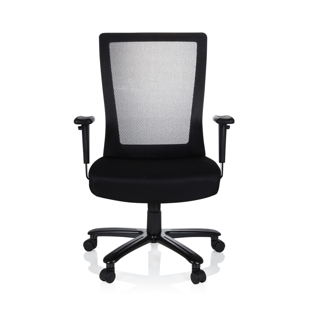 hjh OFFICE Bürostuhl / Drehstuhl EXTENDER Stoff/Netzstoff, schwarz Produktabbildung: hjh OFFICE Bürostuhl / Drehstuhl EXTENDER Stoff/Netzstoff, schwarz
