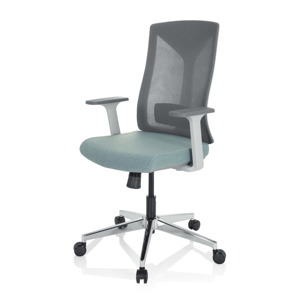 Produktabbildung Nr. 9: hjh OFFICE Bürostuhl / Drehstuhl HALIFAX Stoff/Netzstoff, mint