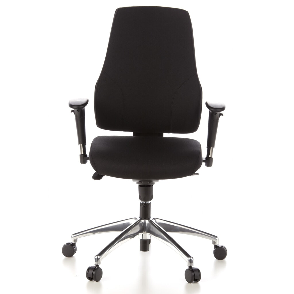 Produktabbildung: hjh OFFICE Bürostuhl / Drehstuhl PRO TEC 200 Stoff, schwarz