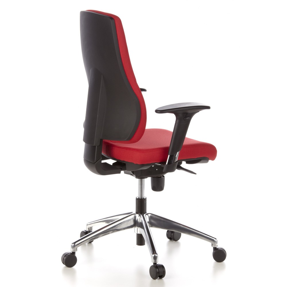 Produktabbildung Nr. 4: hjh OFFICE Bürostuhl / Drehstuhl PRO TEC 200 Stoff, rot