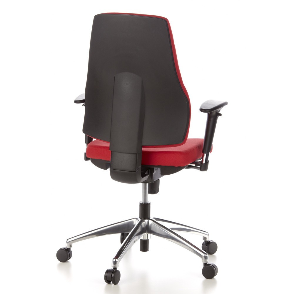 Produktabbildung Nr. 5: hjh OFFICE Bürostuhl / Drehstuhl PRO TEC 200 Stoff, rot