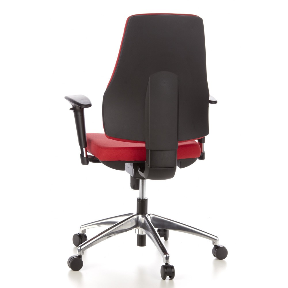 Produktabbildung Nr. 6: hjh OFFICE Bürostuhl / Drehstuhl PRO TEC 200 Stoff, rot