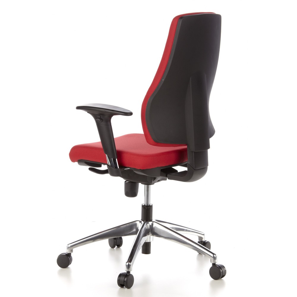 Produktabbildung Nr. 7: hjh OFFICE Bürostuhl / Drehstuhl PRO TEC 200 Stoff, rot