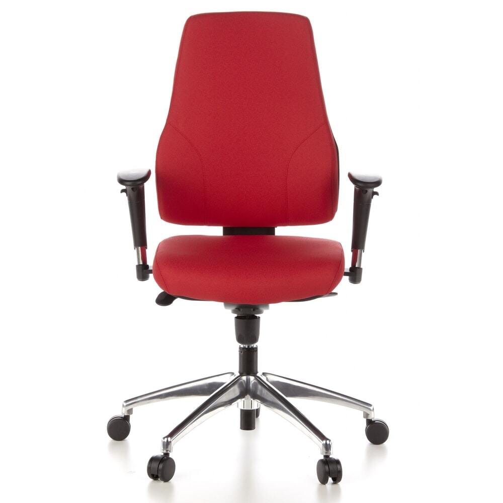 Produktabbildung Nr. 1: hjh OFFICE Bürostuhl / Drehstuhl PRO TEC 200 Stoff, rot