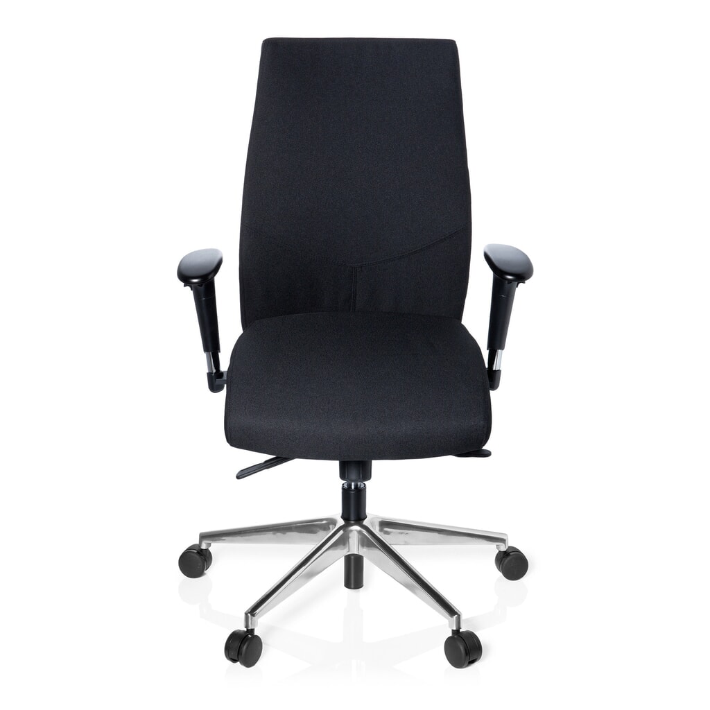 hjh OFFICE Bürostuhl / Drehstuhl PRO-TEC 250 Stoff, schwarz Produktabbildung: hjh OFFICE Bürostuhl / Drehstuhl PRO-TEC 250 Stoff, schwarz