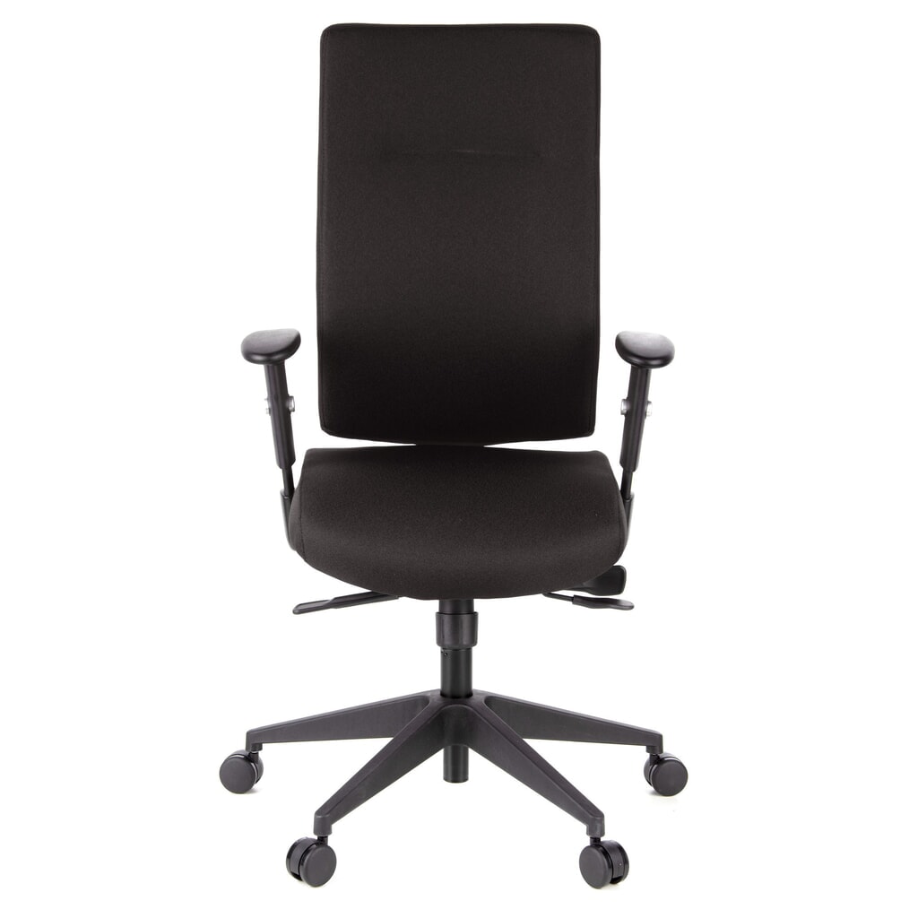 hjh OFFICE Bürostuhl / Drehstuhl PRO TEC 300 Stoff, schwarz Produktabbildung: hjh OFFICE Bürostuhl / Drehstuhl PRO TEC 300 Stoff, schwarz