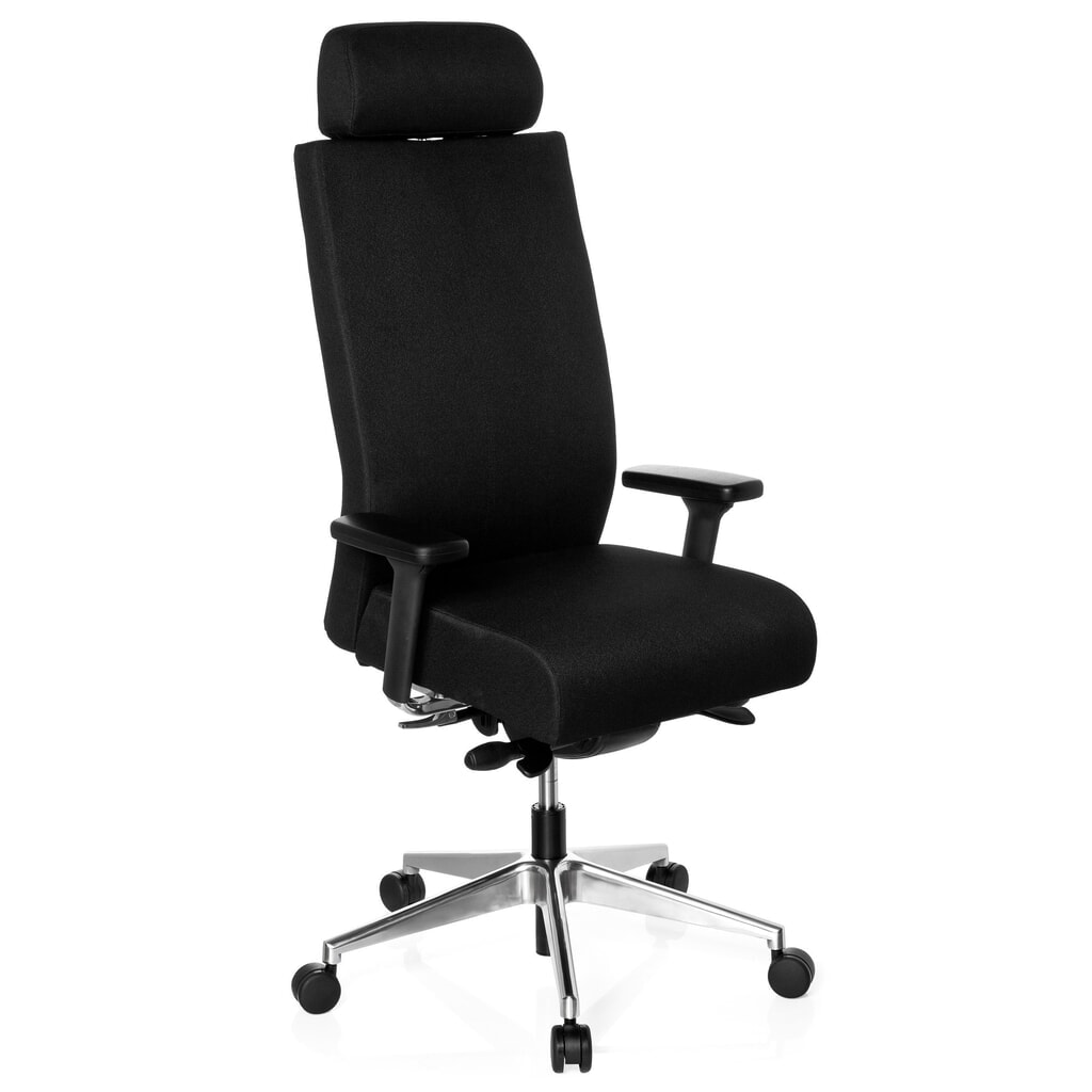 Produktabbildung Nr. 4: hjh OFFICE Bürostuhl / Drehstuhl PRO-TEC XXL Stoff, schwarz
