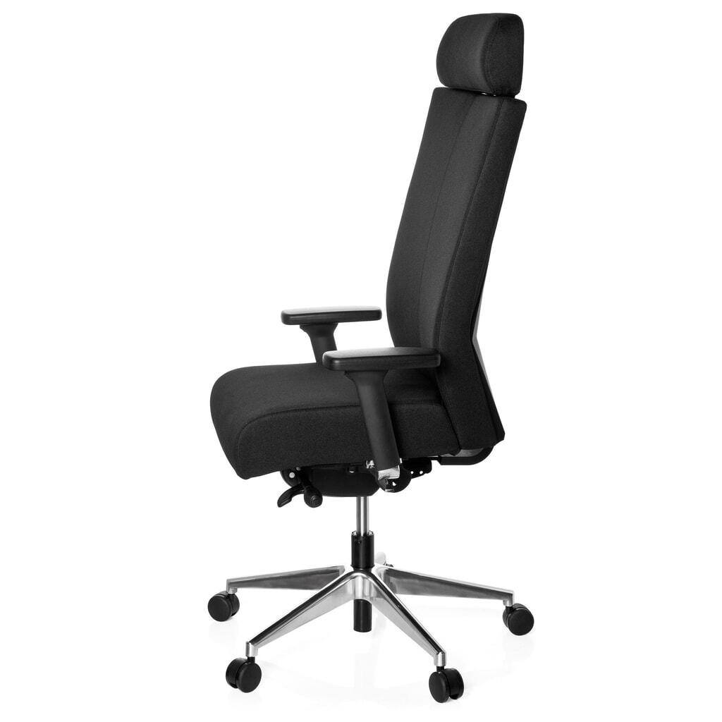 hjh OFFICE Bürostuhl / Drehstuhl PRO-TEC XXL Stoff, schwarz Produktabbildung Nr. 10: hjh OFFICE Bürostuhl / Drehstuhl PRO-TEC XXL Stoff, schwarz