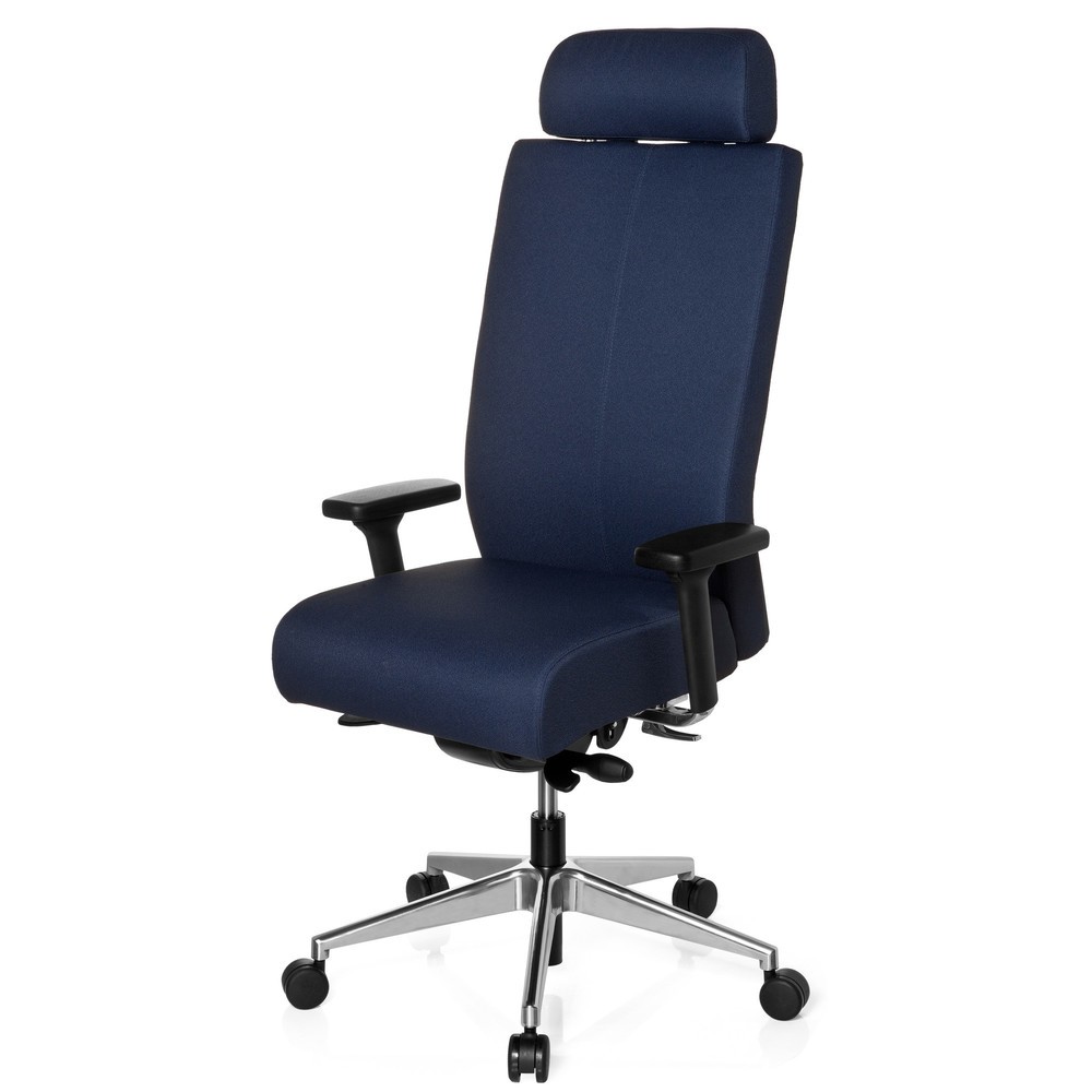 Produktabbildung Nr. 9: hjh OFFICE Bürostuhl / Drehstuhl PRO-TEC XXL Stoff, blau
