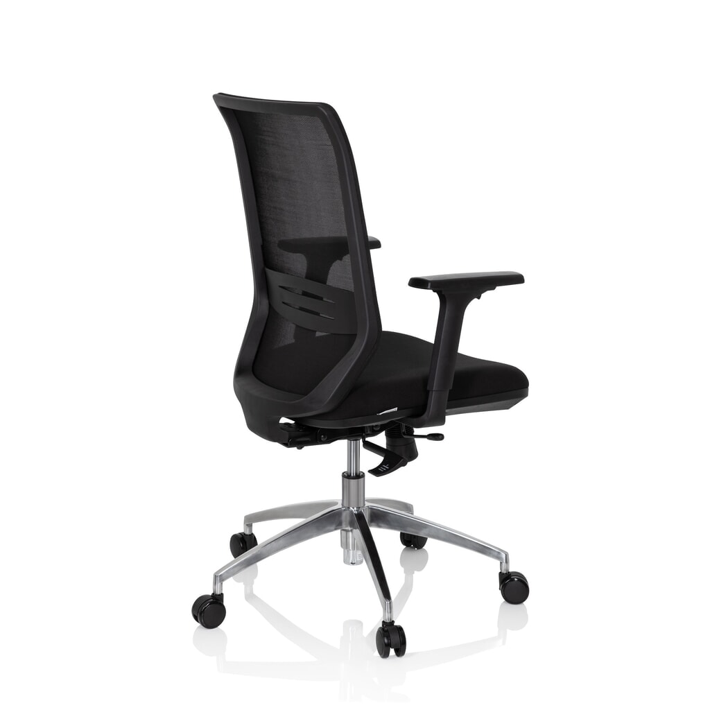 Produktabbildung Nr. 5: hjh OFFICE Bürostuhl / Drehstuhl PROFONDO Stoff/Netzstoff, schwarz