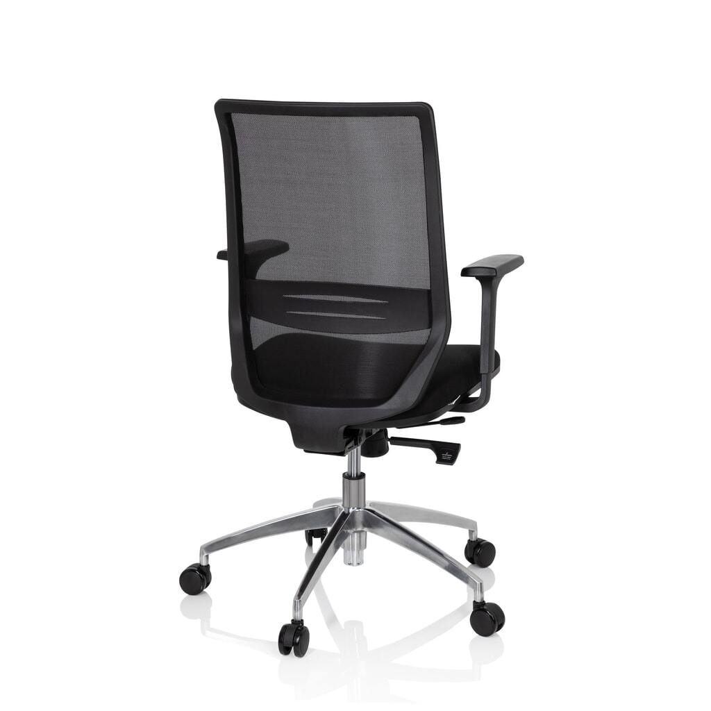 Produktabbildung Nr. 6: hjh OFFICE Bürostuhl / Drehstuhl PROFONDO Stoff/Netzstoff, schwarz