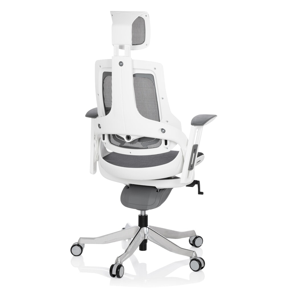 Produktabbildung Nr. 6: hjh OFFICE Bürostuhl / Drehstuhl SPEKTRE Netzstoff, grau