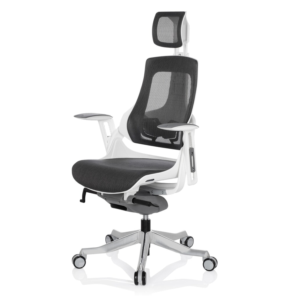 Produktabbildung Nr. 10: hjh OFFICE Bürostuhl / Drehstuhl SPEKTRE Netzstoff, grau