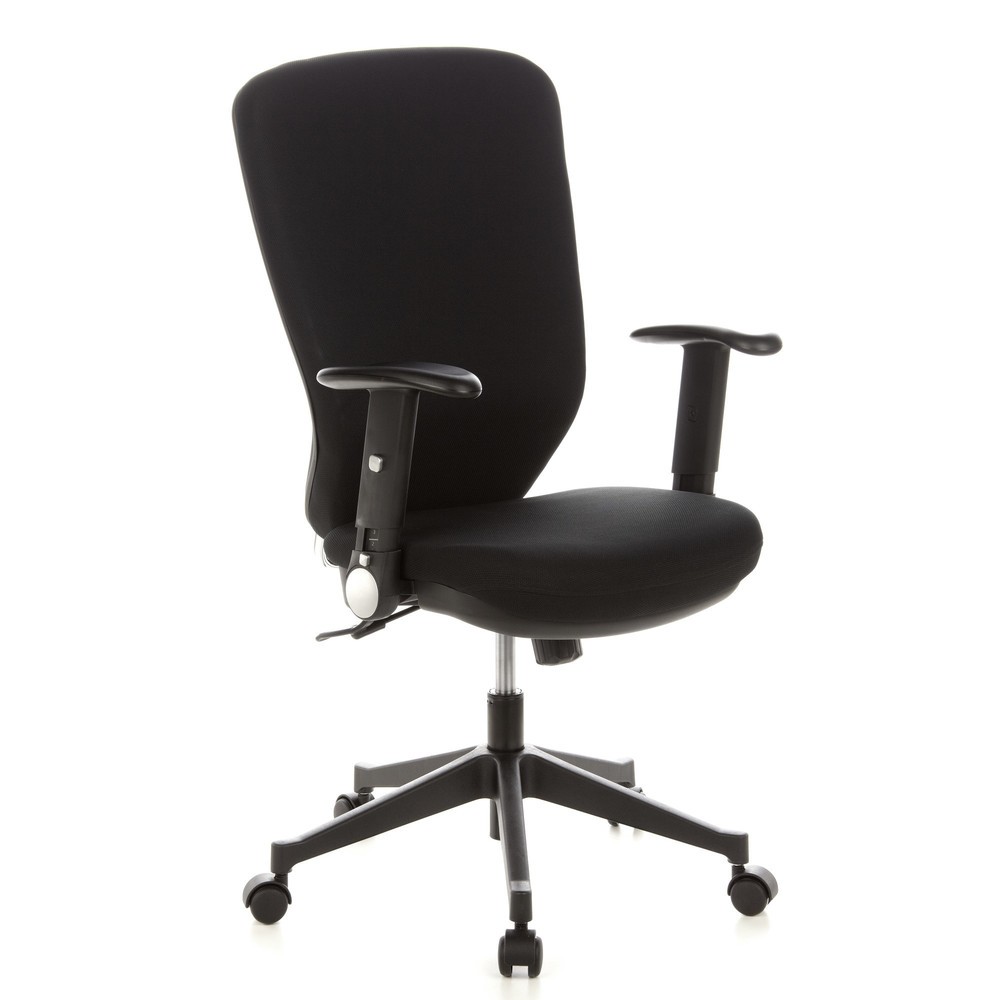 Produktabbildung Nr. 2: hjh OFFICE Bürostuhl / Drehstuhl Traffic 30 Stoff, schwarz