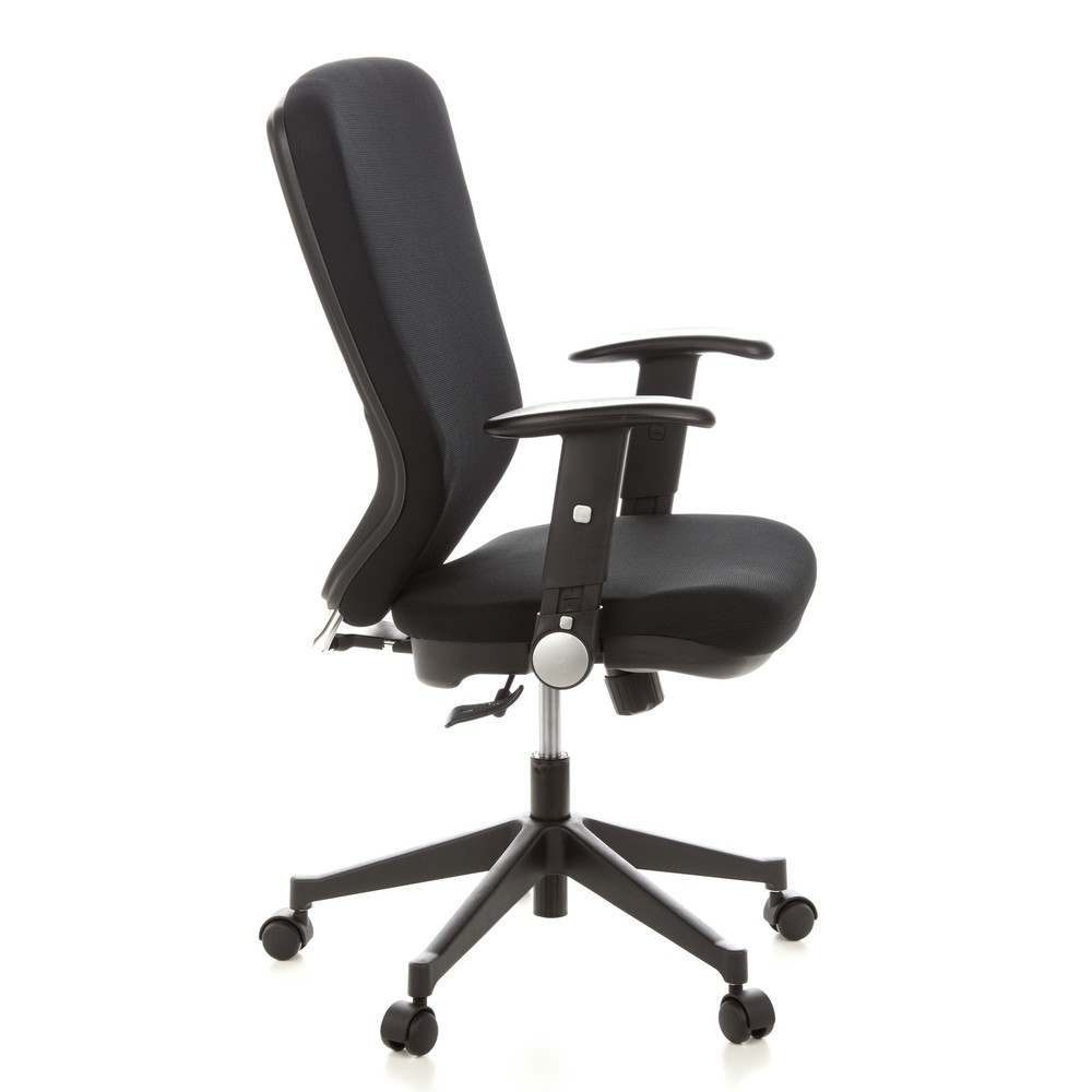 Produktabbildung Nr. 3: hjh OFFICE Bürostuhl / Drehstuhl Traffic 30 Stoff, schwarz