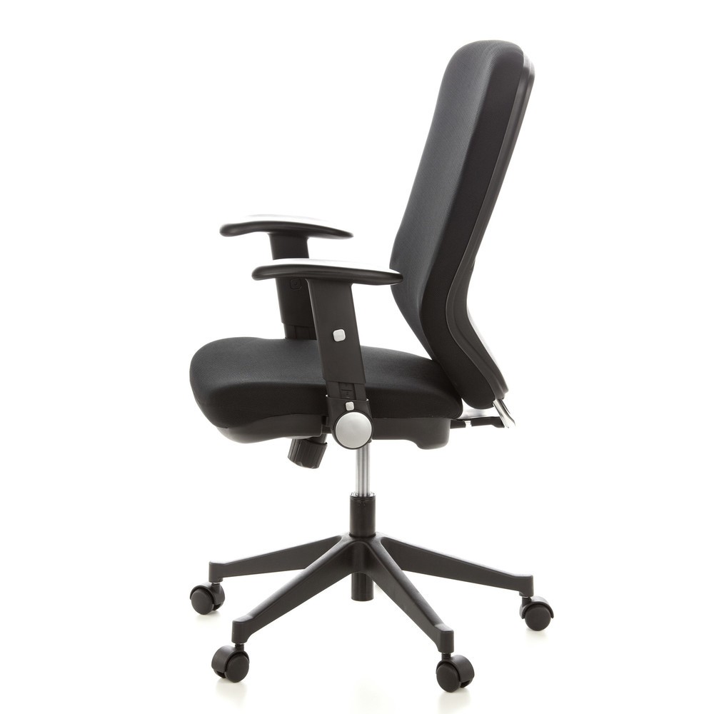 Produktabbildung Nr. 8: hjh OFFICE Bürostuhl / Drehstuhl Traffic 30 Stoff, schwarz